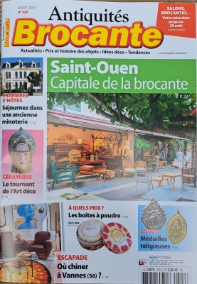 On parle de la Broca Moma dans le magazine Antiquités Brocante N322