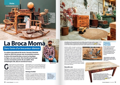 Magazine Antiquités brocante N322 LA BROCA MOMA