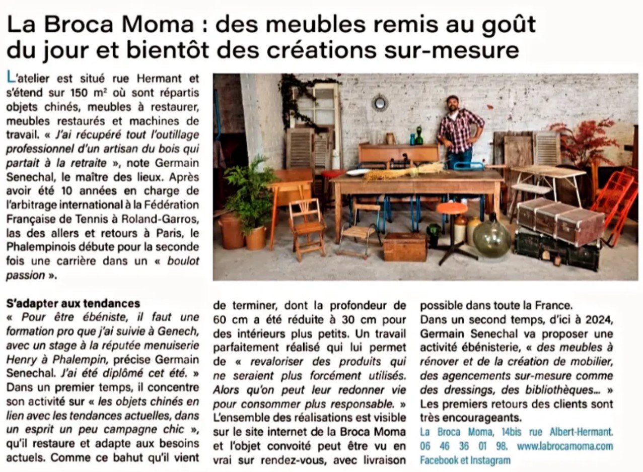 Germain SENECHAL BROCANTEUR-EBENISTE